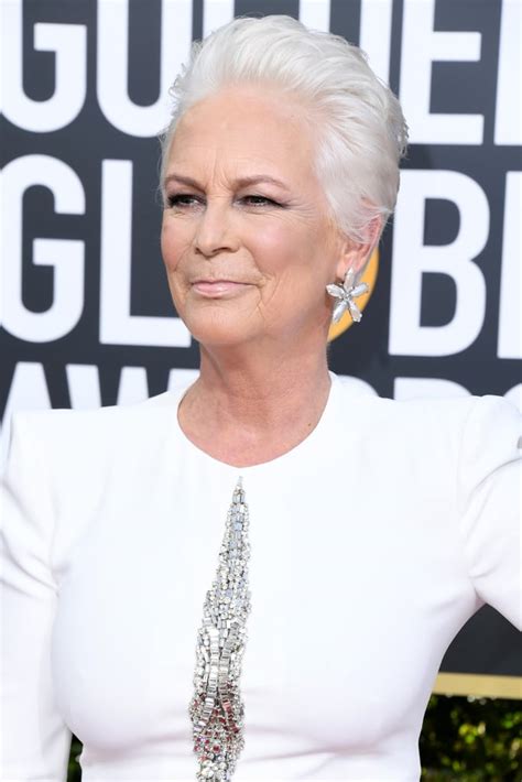 Jamie Lee Curtis Hair At The Golden Globes 2019 Popsugar Beauty Photo 4
