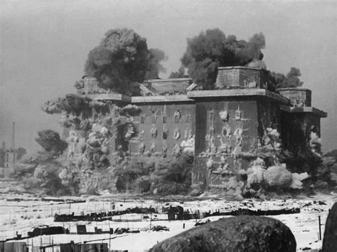 Demolition Blast Of A Berlin Flak Tower On February 28 1948