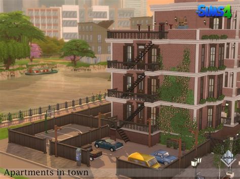 Apartments In Town Mod Sims 4 Mod Mod For Sims 4