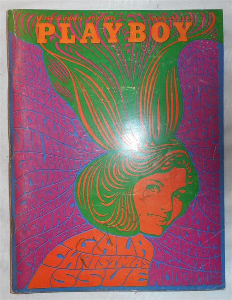 Buy Playboy Magazine December 1967 Summer Of Love Bumper Edition
