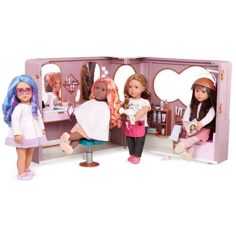Our Generation Hair Salon Playset For 18 Dolls 1 Ct Shipt