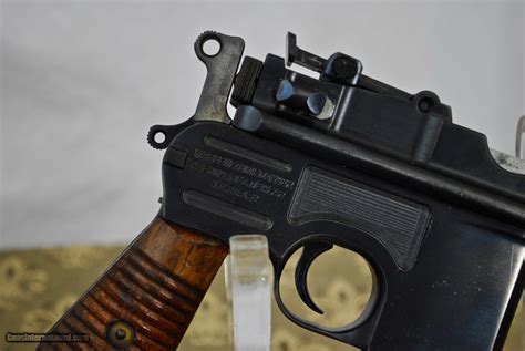 Mauser Broomhandle 1930 Late Model Commercial With Stepped Barrel