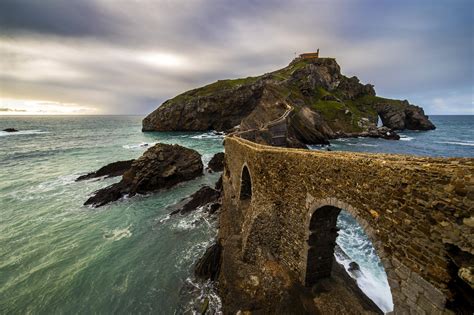 Islote De San Juan De Gaztelugatxe Bermeo Vizcaya Pais Vasco España