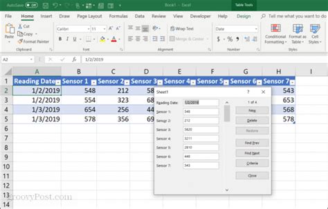 How To Create A Data Entry Form In Excel