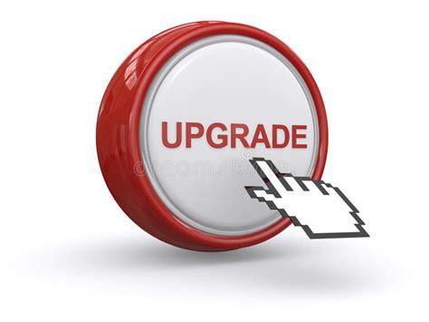 Upgrade Button Stock Image Image Of Better Technology 51323589