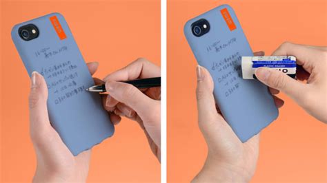 Turn Your Phone Into A Reusable Notepad With This Silicone Case