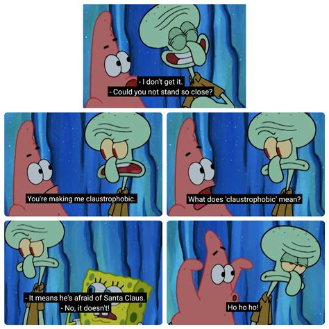 Squidward Is Scared For Life Rbikinibottomtwitter