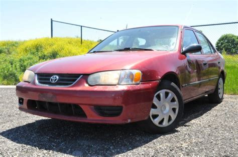 Used 2002 Toyota Corolla 4dr Sedan Ce 4a Stricklands Automart