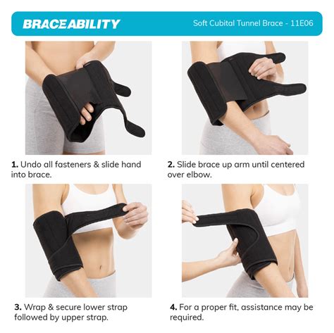 1 Soft Elbow Immobilizer Cubital Tunnel Syndrome Brace