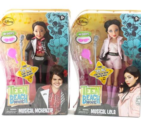 2 Disney Teen Beach Movie Musical Lela And Mckenzie Singing Toy Dolls Like Me Ebay
