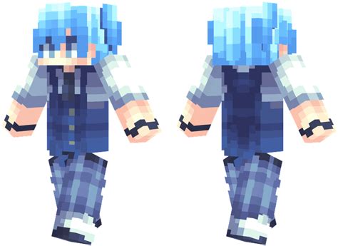 Download Nagisa Shiota Anime Minecraft Skins Full Size Png Image