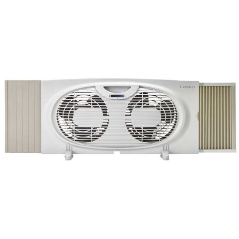 Lasko 7 in. 3 speed Electric Twin Window Fan - Ace Hardware