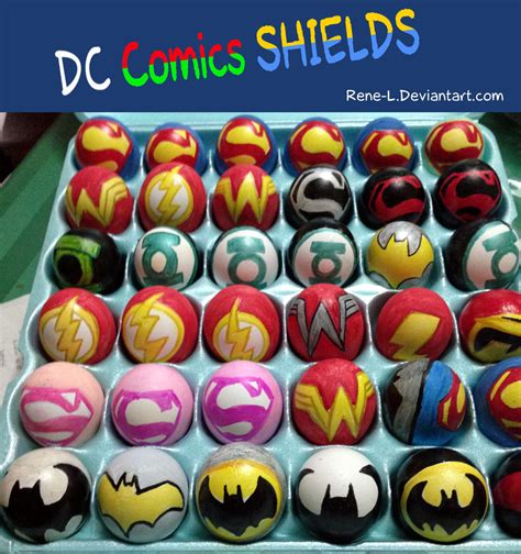 Dc Shields Easter Eggs 2014 By Rene L On Deviantart