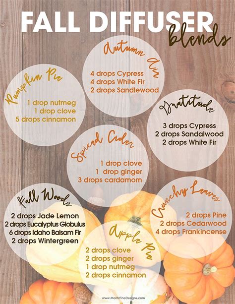 Fall Diffuser Essential Oil Blends Embrace The Cozy Aromas Of Autumn