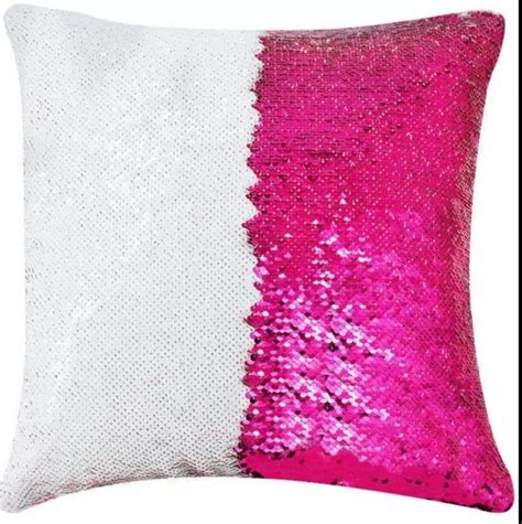 Decorative 40x40cm Flippable Sequin Pillow Cover Only