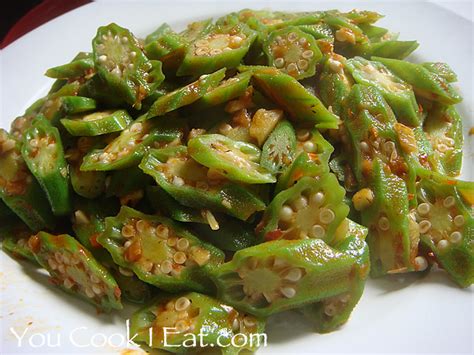 Ladyfingers (often called with their original italian name, savoiardi, or sponge fingers in biscuit, refers to pottery that has been fired but not yet glazed. You Cook I Eat....: Sambal Lady's Fingers (Okra)