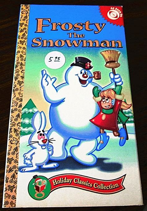 Frosty The Snowman Vhs Holiday Classics Collection Jimmy Durante