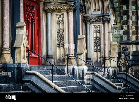 Stairs And Doors Of Mount Vernon Place United Methodist Church In