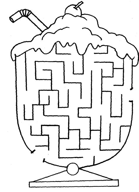 Easy Mazes Printable Mazes For Kids Best Coloring Pages For Kids