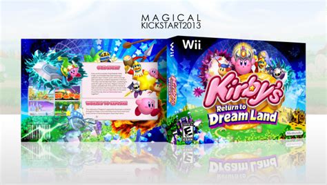 Kirbys Return To Dream Land Wii Box Art Cover By Magical