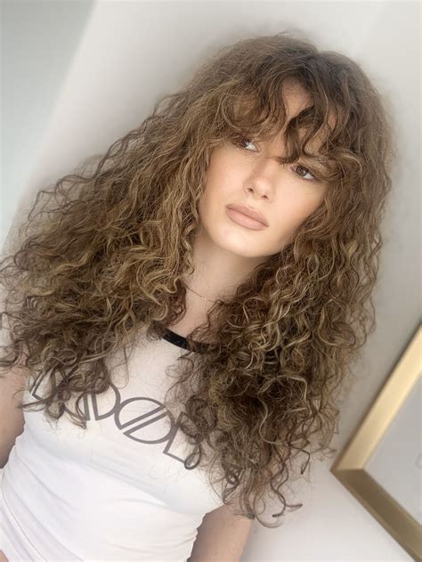 Curly Hairstyles With Curly Bangs