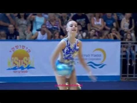 Bronze medalist alina harnasko , who represents belarus, scored 26.500, 27.500, 27.600 and 21.100. Dina Averina Ball EF - GP Eilat 2016 - YouTube