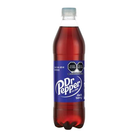 Refresco Dr Pepper Sabor Dark Berry De 600 Ml Walmart