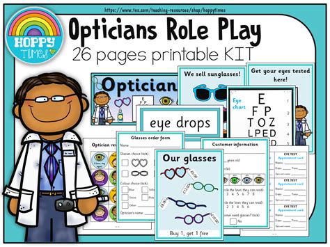 Opticians Role Play Drama Dramatic Play Teaching Resources