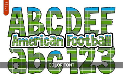American Football Font By Imagination Switch · Creative Fabrica