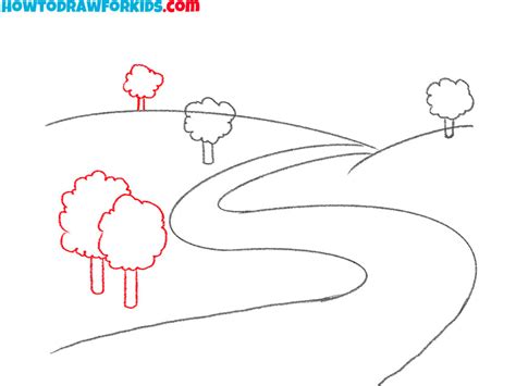 How To Draw A Road Step By Step Easy Drawing Tutorial For Kids