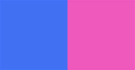 Attractive Blue And Pink Color Scheme Blue