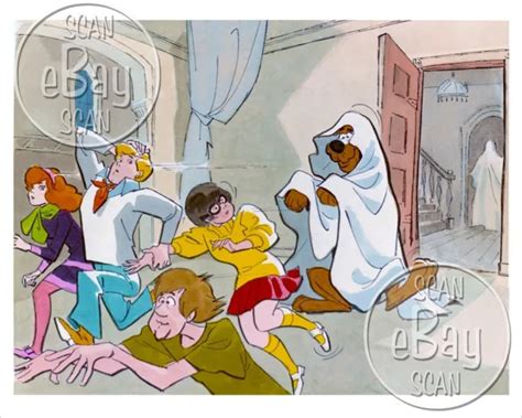 Rare Scooby Doo Where Are You Cartoon Tv Photo Hanna Barbera Concept