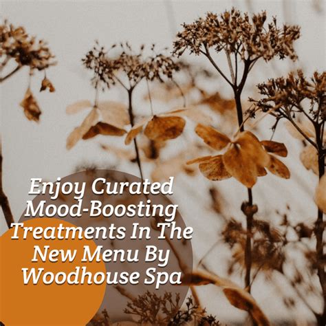 New Menu By Woodhouse Spa