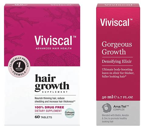 Buy Viviscal Gorgeous Growth Densifying Elixir 17 Ounce With Womens
