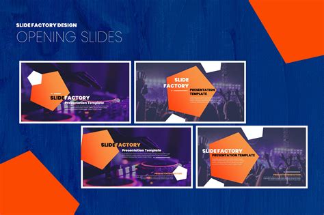 Vibrant Powerpoint Presentation Template 60 Business Ppt Slides Etsy Uk