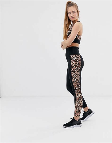 Wolf And Whistle Exclusive To Asos Leopard Print Leggings Asos
