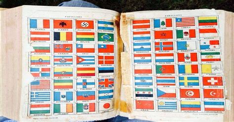 Flags From The Larousse French Dictionary 1939 Rvexillology