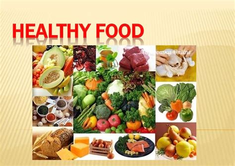 Healthy Food Online Presentation