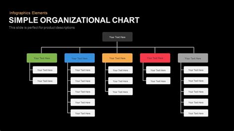 Simple Organizational Chart Powerpoint Template And Keynote Slidebazaar