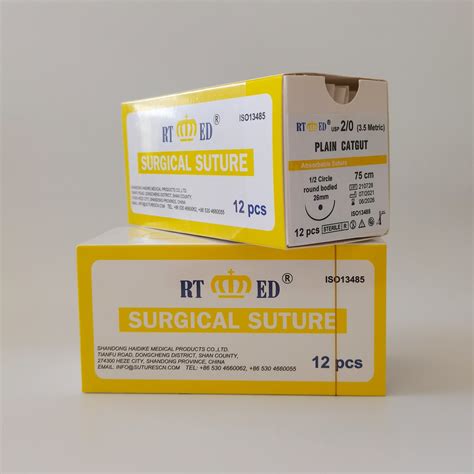 Disposable Absorbable Operation Surgical Chromic Catgut Suture China