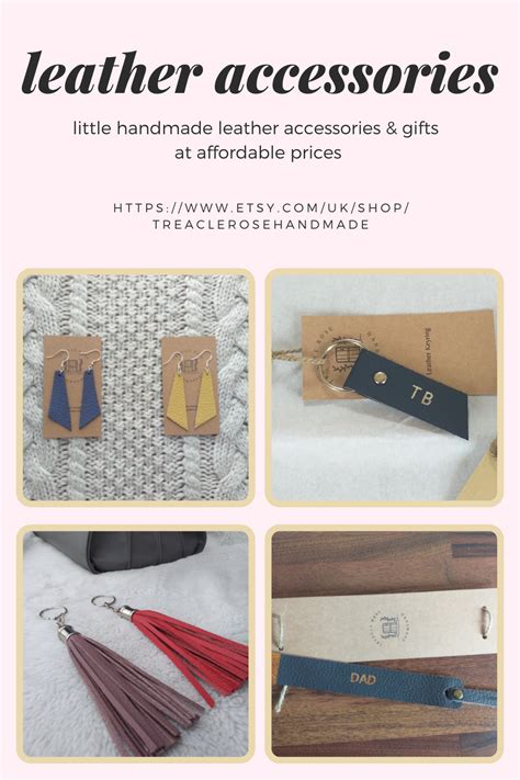 Handmade Leather Accessories Leather Accessories Handmade Leather