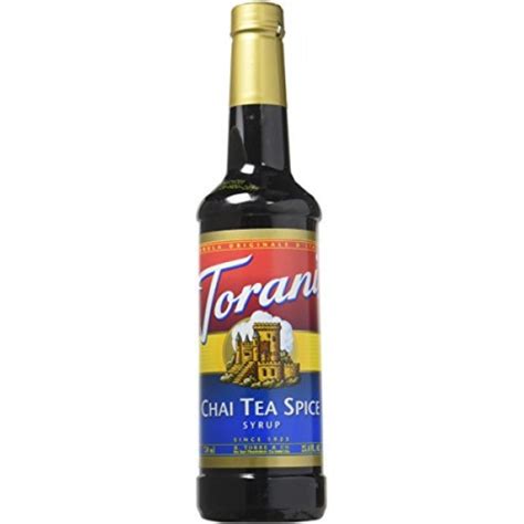 Torani Chai Tea Spice Syrup Ml Oz