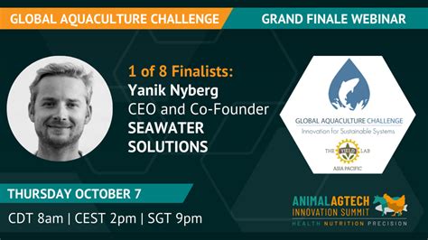 finalists for the 2021 global aquaculture challenge seawater solutions