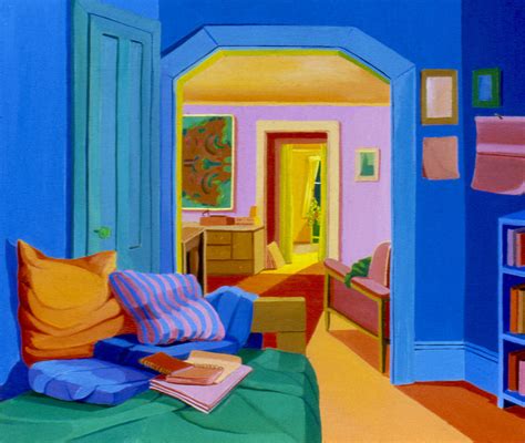 Interior Rooms 1977 Painting By Nancy Griswold Fine Art America