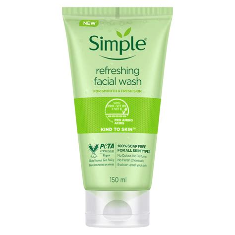 Simple Refreshing Face Wash 150ml Beauty By Daz