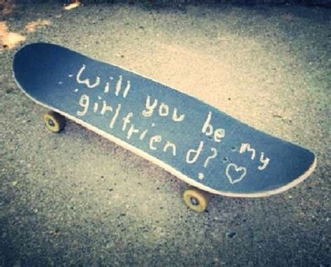 Pin By B On Stuff Skateboard Will You Be My Girlfriend Skater Couple
