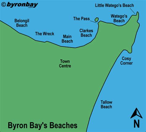 Byron Bay Maps The Official Guide