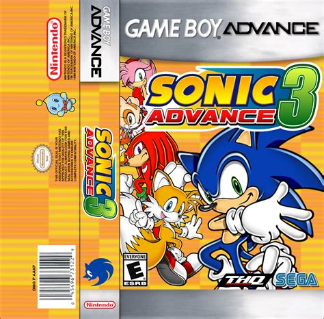 Cassette Tape Case Gba Remade The Sonic Advance 3 Art From Scratch