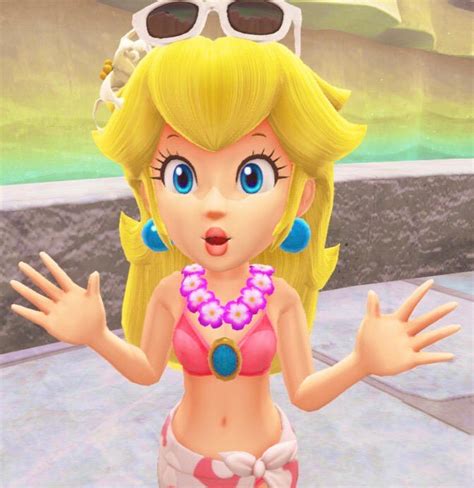 Super Mario Odyssey Princess Peach In Bikini By Richardlizarraga22 On Deviantart