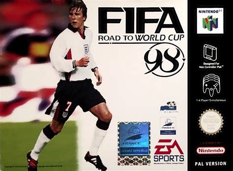 Fifa Road To World Cup 98 Boxarts For Nintendo 64 The Video Games